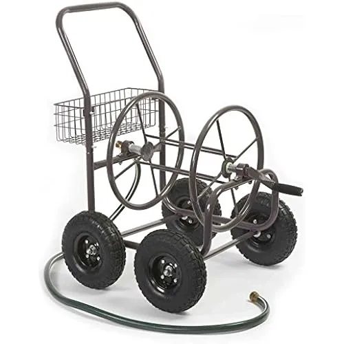 Liberty Garden 870-M1-2 Industrial 4-Wheel Garden Hose Reel Cart
